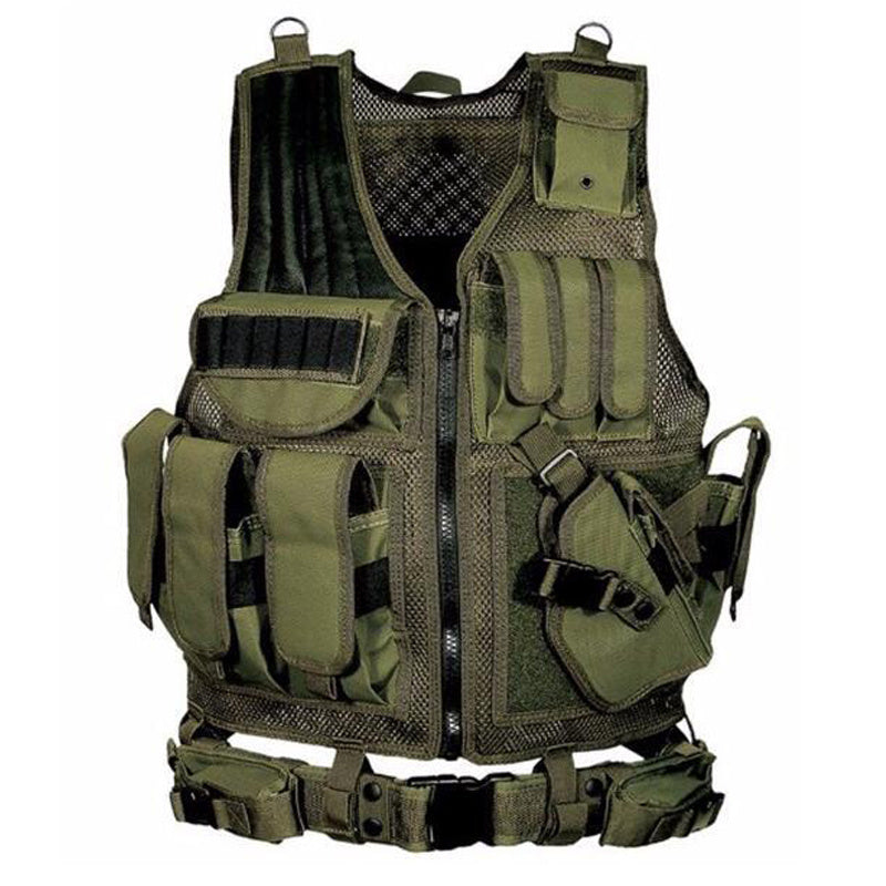 Taktische Weste Militär Kampf Armee Panzerwesten Molle Airsoft Plate Carrier Swat Weste Outdoor Jagd Angeln CS Trainingsweste