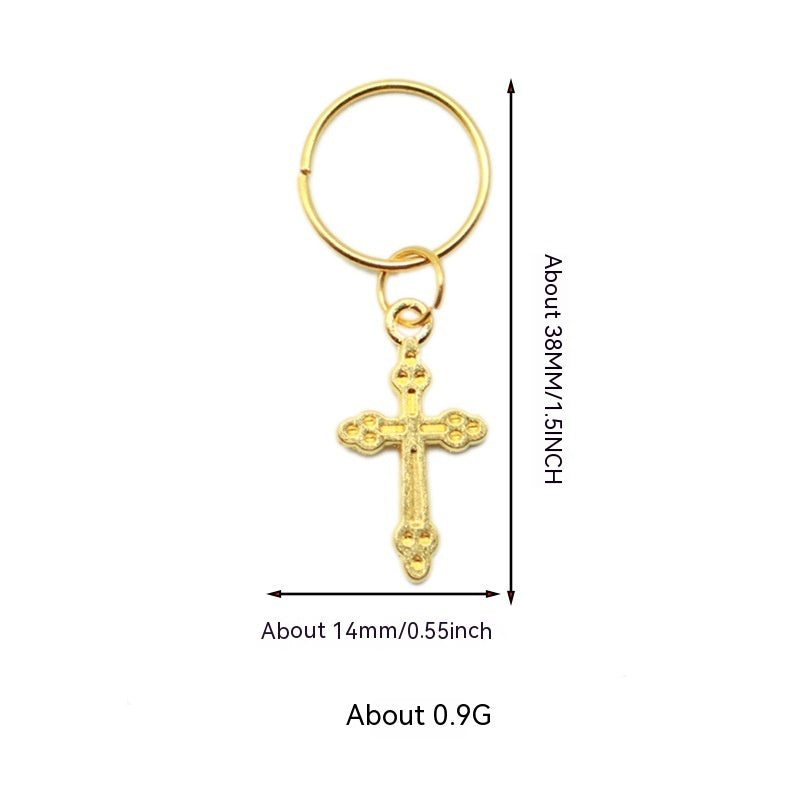 Hair Ring XINGX Lightning Shell Small Pendant Hairware