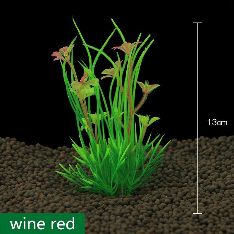Fish Tank Decoration Simulation Water Plant Aquarium Landscaping Plastic - X2-Shopping
