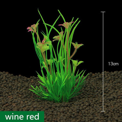 Fish Tank Decoration Simulation Water Plant Aquarium Landscaping Plastic - X2-Shopping