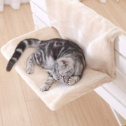 Katzenbett mit Eisenrahmen, Katzenhängematte, Heizkörperbett