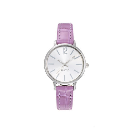 Thin Belt Scale Fashionable Simple Temperament Women's Watch