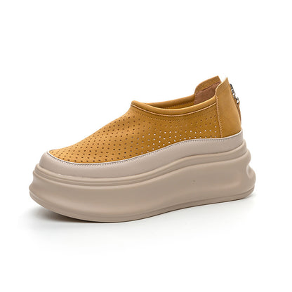 Women's Platform Sneakers Spring And Summer All-match Hollow Out