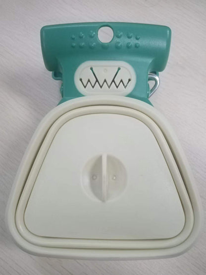 Pet Dog Poop Bag Dispenser Travel Foldable Poop Spoon - X2-Shopping