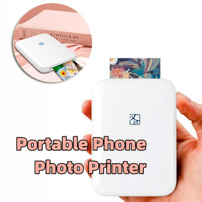 Farbfotodrucker, tragbarer kabelloser Vollfarb-Fotodrucker, USB-Bluetooth-Thermosublimationsdrucker