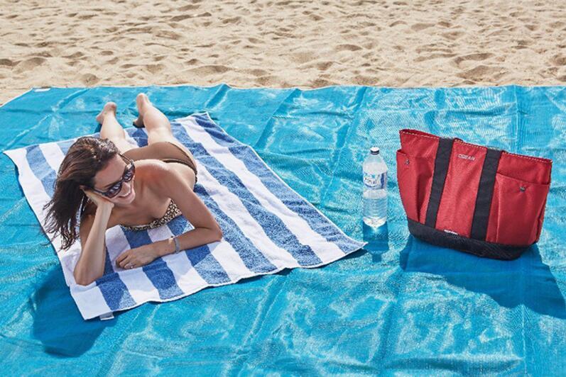 Klappmatte Strandmatte Undichte Sandstrandmatte Outdoor-Reise-Picknickmatte Campingmatte