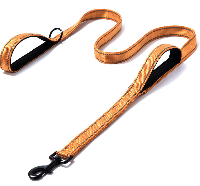 Pet Double Handle Pull Leash - X2-Shopping