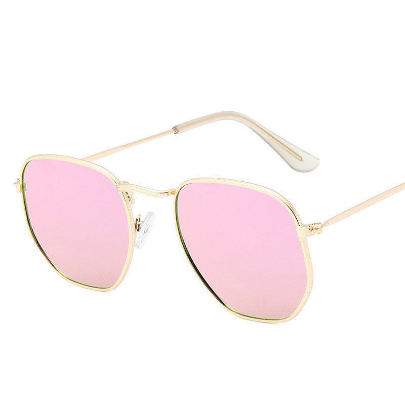 Sechseckige Sonnenbrille für Damen 