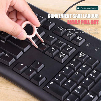 مجموعة أقلام تنظيف سماعات الرأس متعددة الوظائف المتوافقة مع تقنية البلوتوث، منظف لوحة المفاتيح، أدوات التنظيف، مجموعة أدوات سحب أغطية المفاتيح