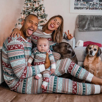 Christmas Fashion Home Wear Family Set - X2-Shopping