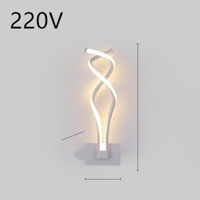 Led wand lampe nordic minimalistischen schlafzimmer nacht lampe