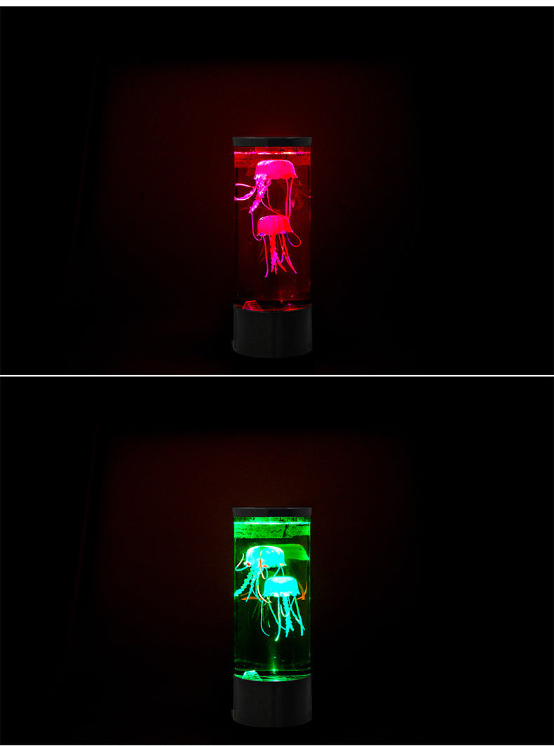LED Quallen Aquarium Lampe Nachtlicht USB Powered