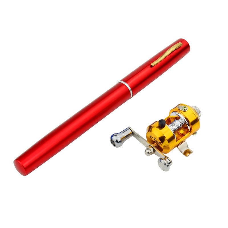 1 Meter Außenhandel Mini Angelrute, grenzüberschreitende Amazon WISH tragbare Stift Angelrute Angelrute A
