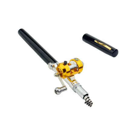 1 Meter Außenhandel Mini Angelrute, grenzüberschreitende Amazon WISH tragbare Stift Angelrute Angelrute A