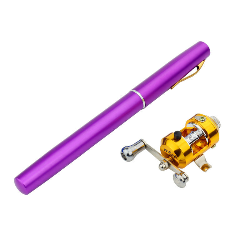 1 Meter Außenhandel Mini Angelrute, grenzüberschreitende Amazon WISH tragbare Stift Angelrute Angelrute A