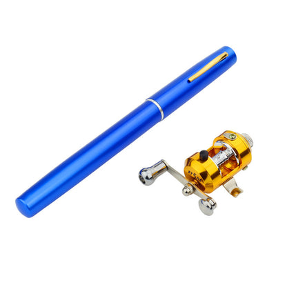 1 Meter Außenhandel Mini Angelrute, grenzüberschreitende Amazon WISH tragbare Stift Angelrute Angelrute A