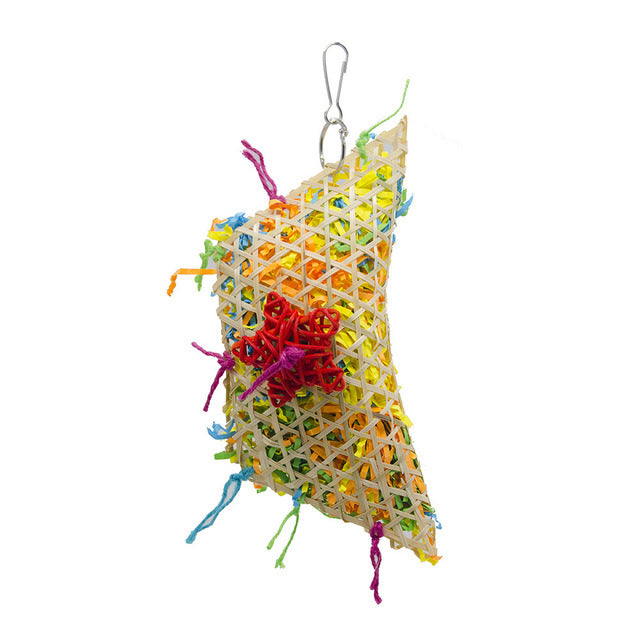 Bird brushed straw toy - X2-Shopping