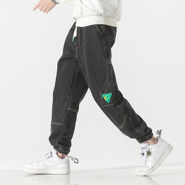 Men Brands Loose-fit Tappered Trousers