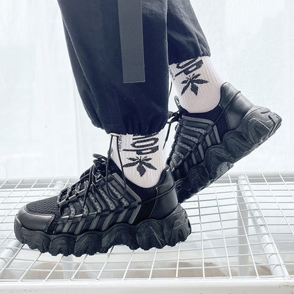High-Explosive Trendy Shoes, Big Wave Bottom Old Shoes
