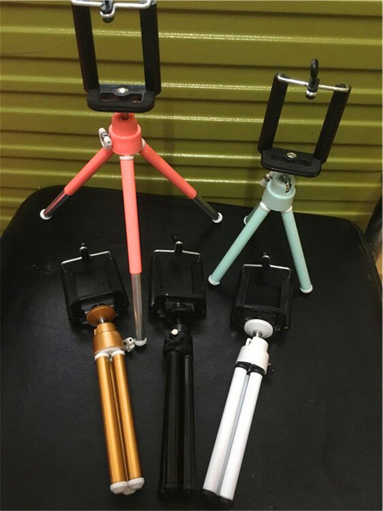 Kompatibel mit Apple, bunter Stativständer für Digitalkameras, Mini-Handyständer, Desktop-Fotografie, Live-Selfie-Netzwerk, roter Ständer