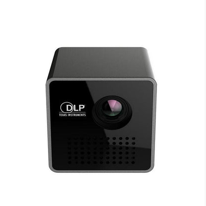 P1 WIFI Drahtloser Pocket LED Pico DLP Miniprojektor Smart Micro Miracast DLNA Airplay Videoprojektor mit Akku 