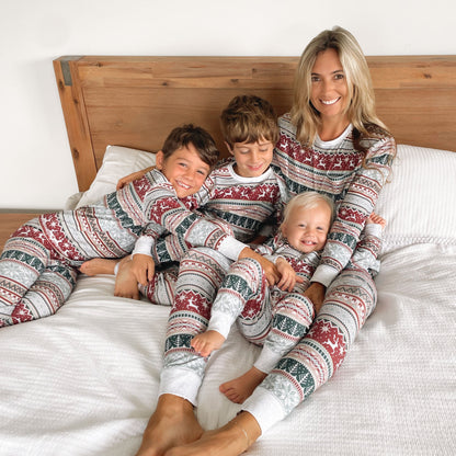 Christmas Fashion Home Wear Family Set - X2-Shopping