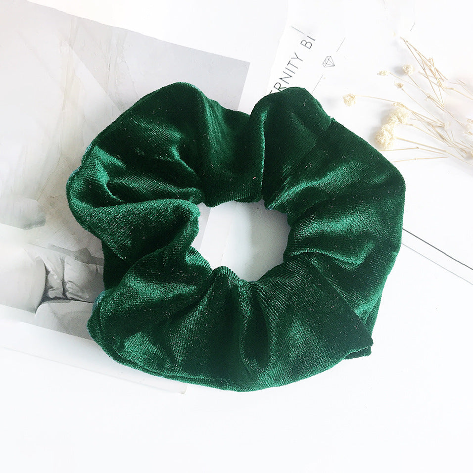 Flanell-Haargummi, Haarseil, Amazon-Samt, modischer Pferdeschwanz, Haar-Accessoires