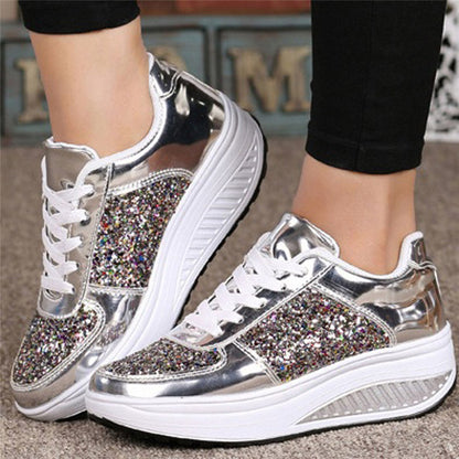 Pailletten-Sneakers für Damen