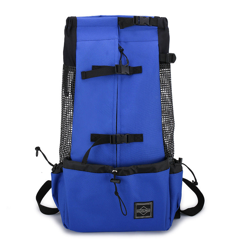 Pet Dog Carrier Bag Carrier For Dogs Backpack Out Double Shoulder Portable Travel Backpack Outdoor Dog Carrier Bag Travel - X2-Shopping