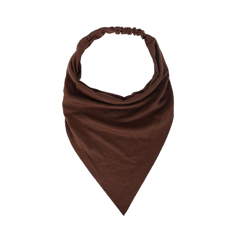 Triangle Shawl Women's Pure Color Comfort All-match High Elastic - X2-Shopping