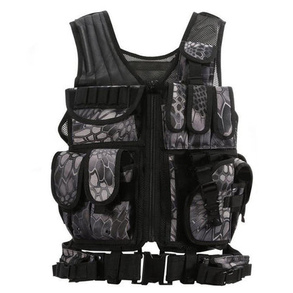 Taktische Weste Militär Kampf Armee Panzerwesten Molle Airsoft Plate Carrier Swat Weste Outdoor Jagd Angeln CS Trainingsweste