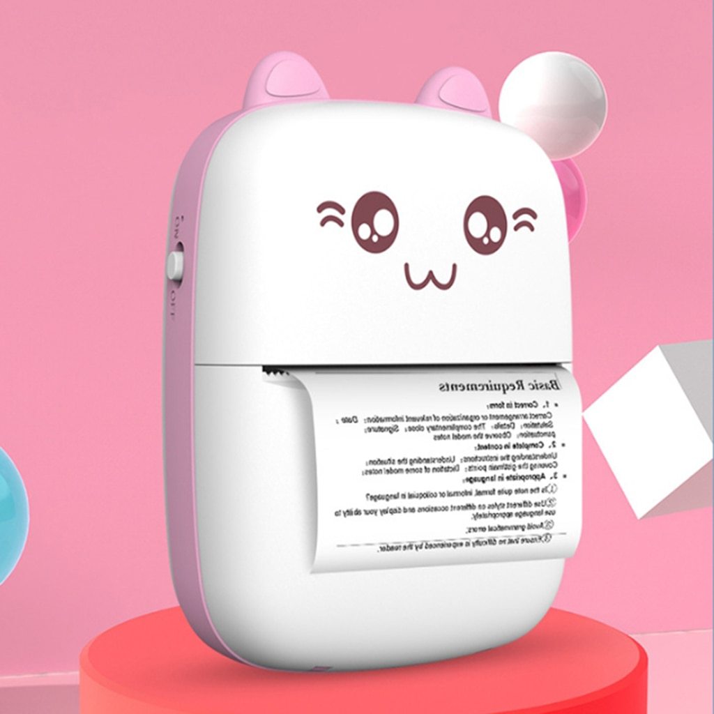 Mini-Drucker, tragbar, Mini, Bluetooth, WiFi, neuer falscher Drucker, Handy, Foto, Titel, Notiz, Hot Print, Tasche, Student, Fehler, Etikettendrucker
