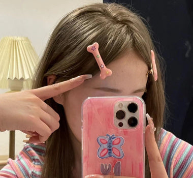Bone Print XINGX Word Clip Side Bangs Duckbill Clip Female