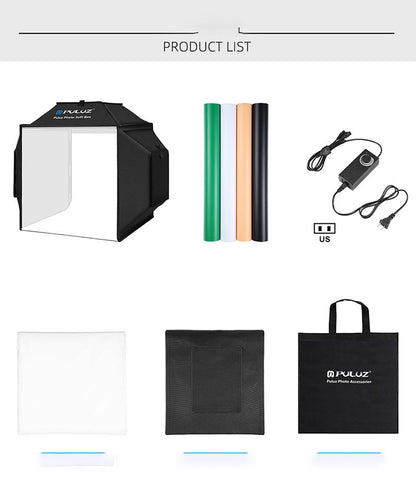 40cm Kleine Studio LED Folding Produkt Foto Licht Box Einfache Schießen Licht
