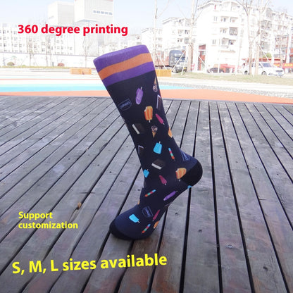 Cartoon Pet Head Face Socks - X2-Shopping