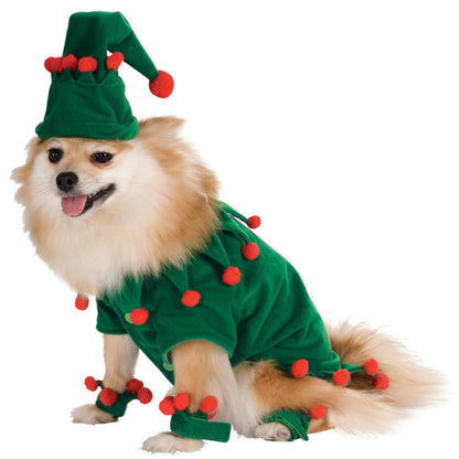 Cute Dog Cat Costume Christmas Cloak Halloween Disguise Cat - X2-Shopping