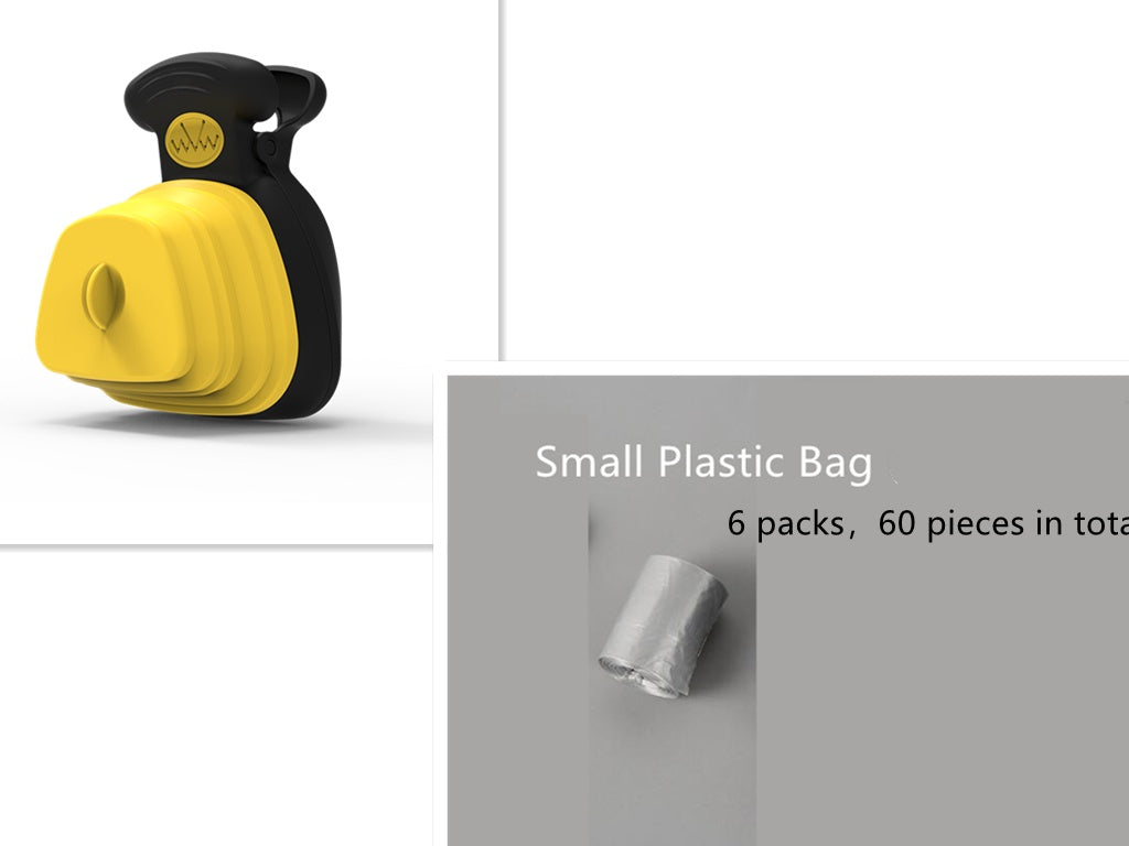 Pet Dog Poop Bag Dispenser Travel Foldable Poop Spoon - X2-Shopping