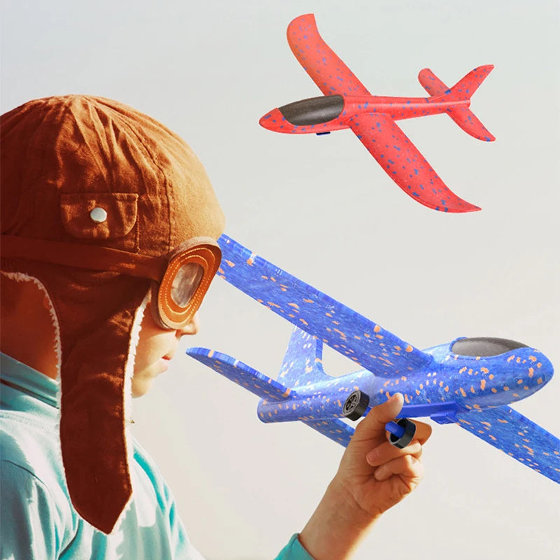 Kinder Schaum Auswurf Flugzeug Spielzeug Eltern-Kind Interaktion Outdoor Schaum Flugzeug Park