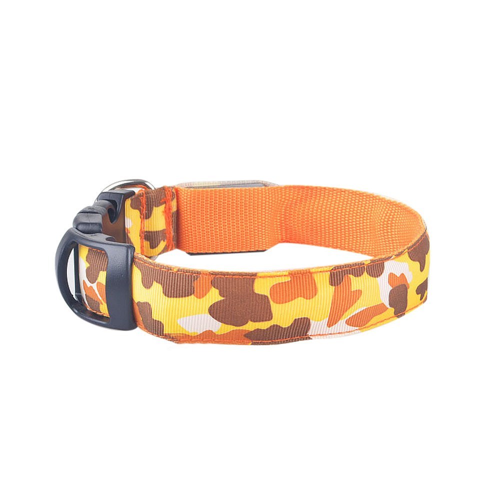 Camouflage pet supplies luminous dog collar - X2-Shopping