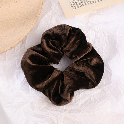 Flanell-Haargummi, Haarseil, Amazon-Samt, modischer Pferdeschwanz, Haar-Accessoires