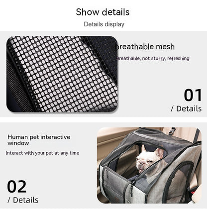 Pet Car Supplies Dog Dog Cage Nest Go Out Portable - X2-Shopping