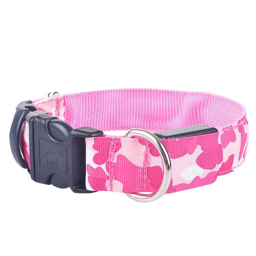 Camouflage pet supplies luminous dog collar - X2-Shopping