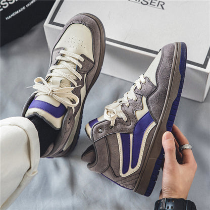 Men's Shoes High Top Board Shoes Hundred Casual