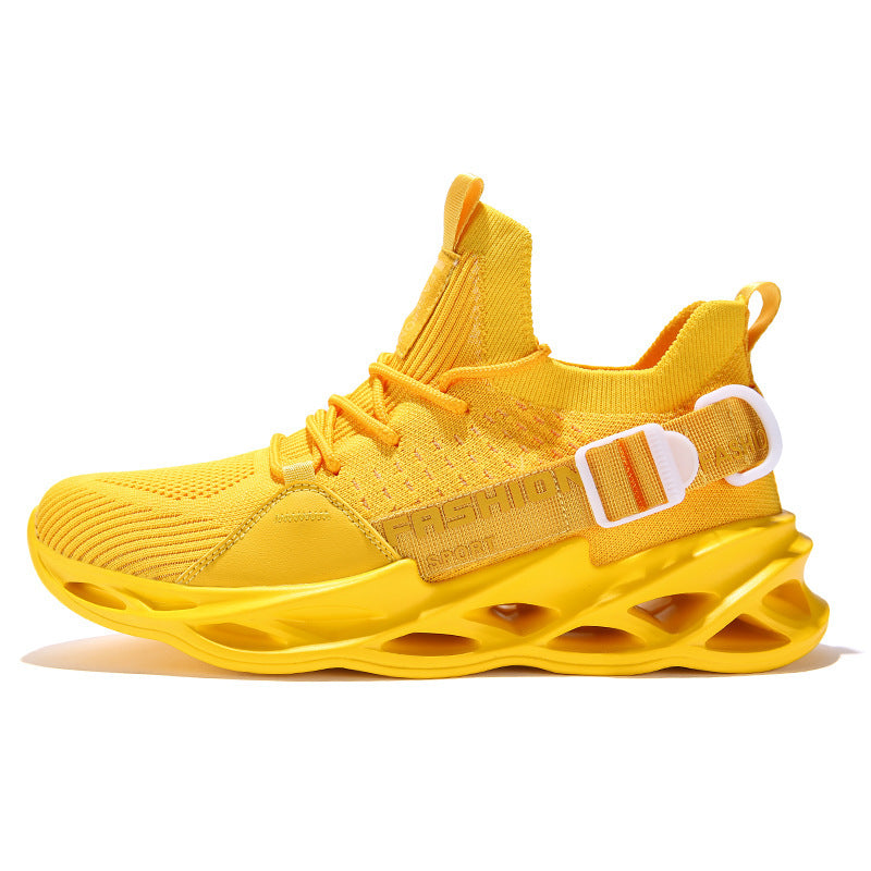 New flying woven running shoes