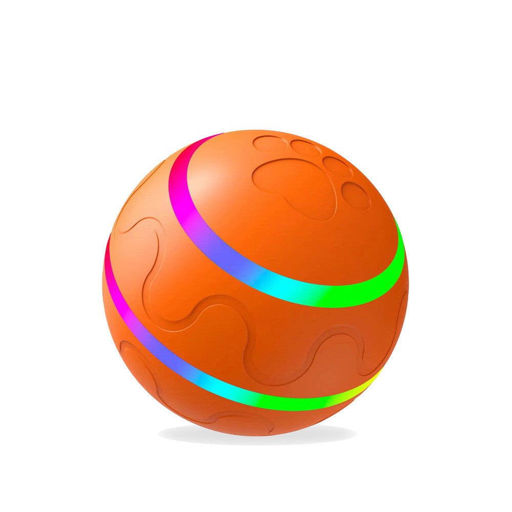 Pet New Cat Wicked Ball Toy Intelligent Ball USB Cat Toys Self Rotating Ball Automatic Rotation Ball - X2-Shopping