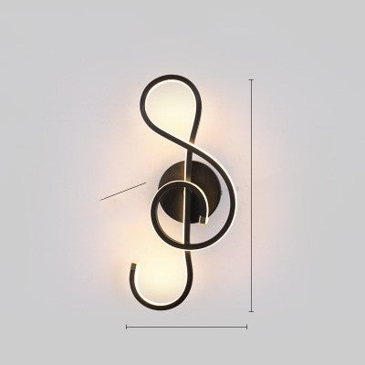 Led wand lampe nordic minimalistischen schlafzimmer nacht lampe