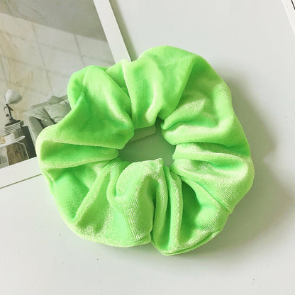 Flanell-Haargummi, Haarseil, Amazon-Samt, modischer Pferdeschwanz, Haar-Accessoires