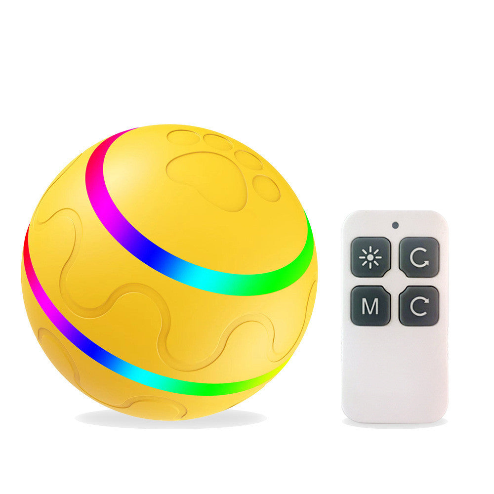 Pet New Cat Wicked Ball Toy Intelligent Ball USB Cat Toys Self Rotating Ball Automatic Rotation Ball - X2-Shopping