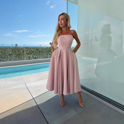 Women's Elegant Retro Dopamine Dress