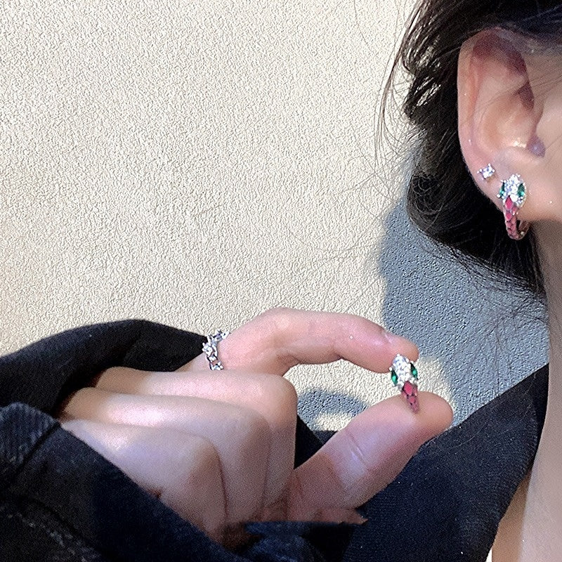 Spirit Snake Ear Clip Female Personalized Earrings